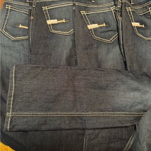 Ariat Blue Straight Jeans Classic Design Rebar 27R and 27S, 2 each